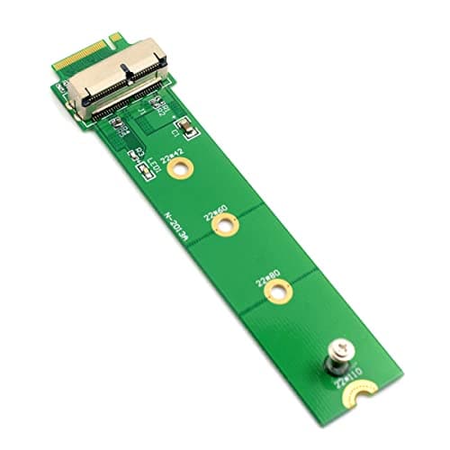 Image of Cablecc 12+16Pin SSD to NVME M.2 NGFF M-Key for 2013 2014 2015 2016 2017 MacBook SSD