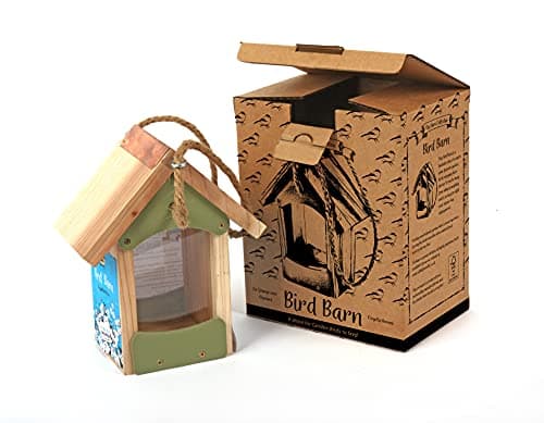 Image of Wildlife World Bird Barn - Bird Feeder, natural