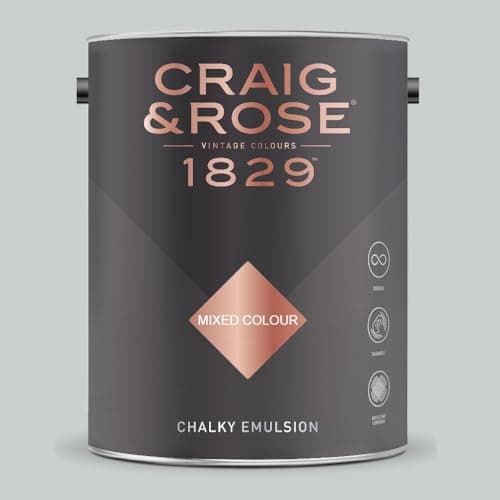Image of Paint Stop CRAIG & ROSE 1829 CHALKY EMULSION STUDY ROOM BLUE 5L