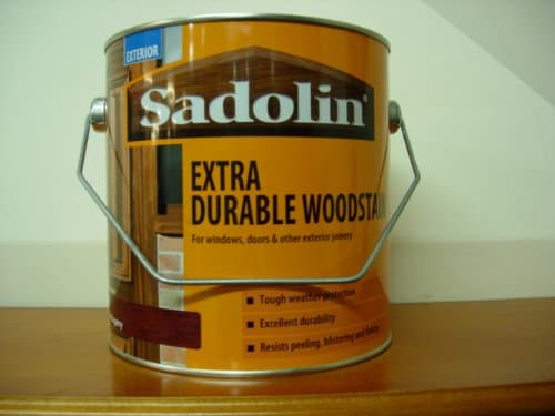 Image of Sadolin Extra Durable Woodstain - Mahogany 2.5L