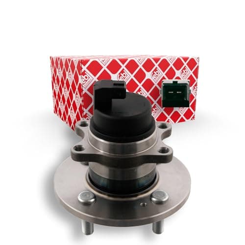 Image of febi bilstein 31403 Wheel Bearing Kit with wheel hub and ABS sensor, pack of one