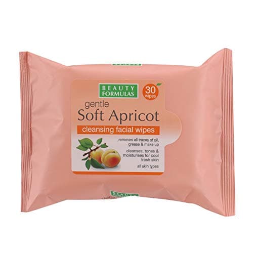 Image of Beauty Formulas Gentle Soft Apricot Cleansing Facial Wipes 30'S