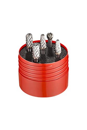 Image of Dormer Rotary Burr Set of 5 Pieces, Various Sizes and Shapes
