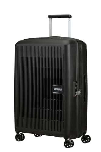 Image of American Tourister Aerostep - Spinner M, Expandable Case, 67 cm, 66.5/72.5 L, Black (Black)