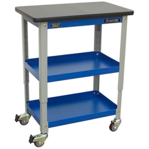 Image of Sealey 3-Level Industrial Workshop Trolley - API2103