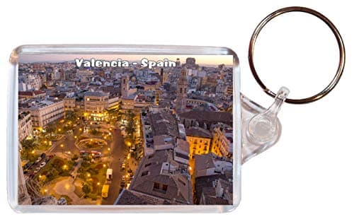 Image of Valencia - Spain - Double Sided Large Keyring Gift/Present/Souvenir BBSK1734