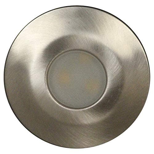 Image of Luxform Lighting 2 Set Alpha 42mm Deck Light in Stainless Steel