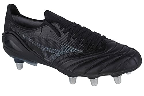 Image of Mizuno Morelia Neo III Elite Si, Unisex Adult Football Shoe, Black Iridescent Black, 9 UK