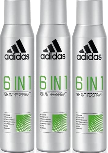 Image of Adidas 6 in 1 Cool & Dry 48H Anti Perspirant Body Spray 200ml (3)