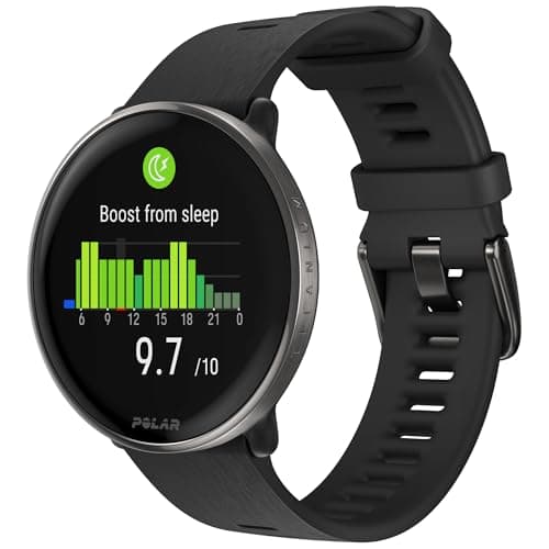 Image of Polar Ignite 3 Titanium - Fitness & Wellness GPS Smartwatch, Sleep Tracker, Activity Tracker for Fitness, Workout, Health Recovery, Heart Rate Monitor, Sports Watch for men and women