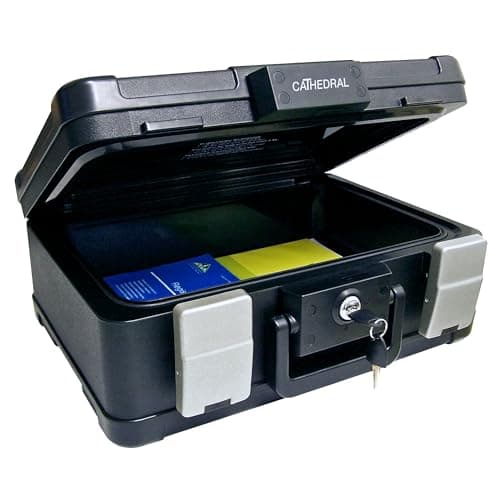 Image of Cathedral Products DSBA4 UL Certified Lockable A4 Fire & Waterproof Security Chest