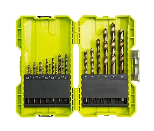 Image of Ryobi 5132004390 RAK19HSS2 19pcs HSS Drill Bit Set