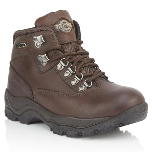Image of Northwest Territory PEAK Women's Leather Waterproof Walking & Hiking Boots