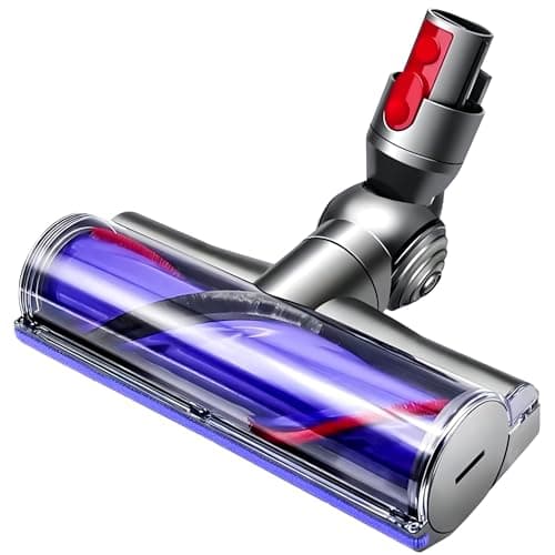 Image of Direct Drive Motorhead for Dyson V7 V8 V10 V11 V15 Vacuum Cleaner, Anti-Tangle Brush Floor Tool Replacement Attachment for SV10 SV12 SV14 SV15 Animal Absolute, Motorised Carpet & Hard Floor Head
