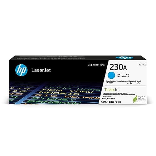 Image of HP 230A Cyan Original LaserJet Toner Cartridge
