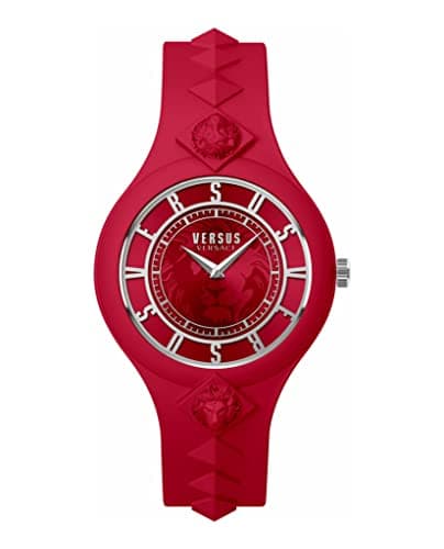 Image of Versus Versace Fire Island Collection Luxury Womens Watch Timepiece, Red-VSP1R1721, OS, Versus Versace | Fire Island
