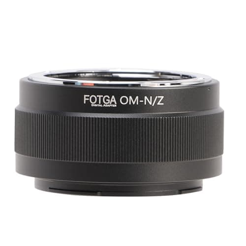 Image of FOTGA Lens Mount Adapter Ring for Olympus OM Mount Lens to Z-Mount Mirrorless Camera, Compatible with Nikon Z50 Z30 Z9 Z8 Z7II Z6II Z7 Z6 Z5 Zf Zfc Full Frame Mirrorless Camera