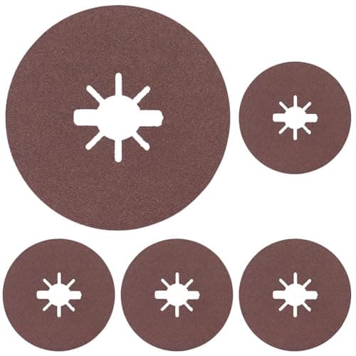 Image of Bosch 1x X-LOCK R444 Expert for Metal Fibre Sanding Disc (for Steel and Ferrous Metals, Ø 125mm, Grit 120, Professional Accessories for Angle Grinders from Most Brands) (Pack of 5)