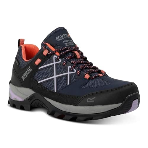 Image of Regatta Women's Samaris III Low Walking Shoes with ISOTEX Membrane, Perfect for Hiking, Walking & Outdoors