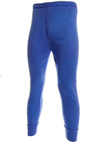 Image of Undercover Lingerie Ltd Mens 2pk Thermal Long Johns Blue Medium