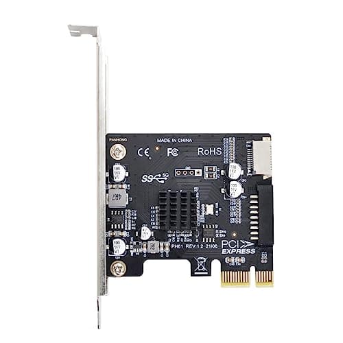 Image of CY Card 5Gbps Type-E USB 3.1 Front Panel Socket & USB 3.0 20Pin to PCI-E 1X Express Adapter for Motherboard