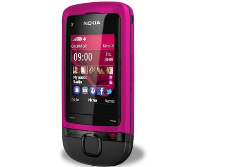 Image of NOKIA C2-05 TIM PINK SLIDE