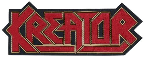 Image of Kreator Kreator Logo Unisex Patch Standard, 100% Polyester,