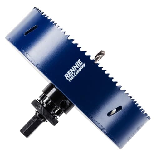 Image of 177mm Hole Saw Bi-Metal With Arbor And Pilot Drill For Drilling/Cutting Wood, Plastic, Metal Sheet, Stainless Steel, Pipes, Drywall, Circular Holesaw Set M35 5% Cobalt Bi Metal Hole Cutter