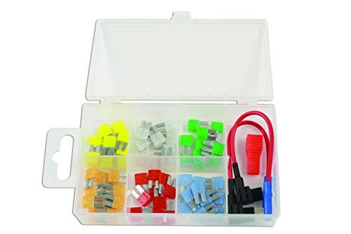 Image of Connect 37159 Micro 2 Blade Fuse & 2 Fuse Holders Assorted Box 63pc