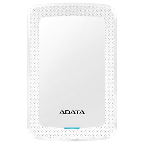 Image of ADATA HV300 2TB USB3.1 External Hard Disk, white AHV300-2TU31-CWH