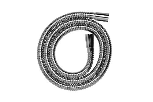 Image of Croydex Reinforced Stainless Steel Shower Hose 1.5m - Large 11mm Bore with Universal Fittings for Most Showers