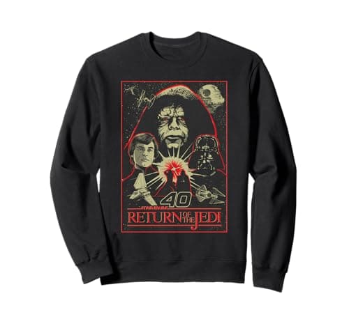 Image of Star Wars Return of the Jedi 40th Anniversary Retro Vintage Sweatshirt