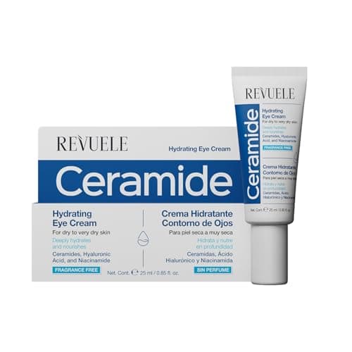 Image of Ceramide Hydrating Nourishing Eye Cream, Ceramides, Hyaluronic Acid, Niacinamide, Cruelty-Free, 25ml