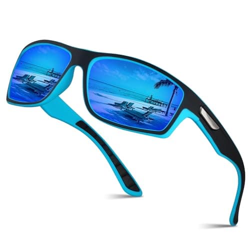 Image of Ollrynns Polarized Sunglasses for Men Fishing Driving Sun Glasses Lunette de Soleil Homme with UV400 Protection