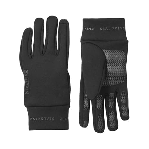 Image of SEALSKINZ | Acle | Water Repellent Nano Fleece Glove | Lightweight & Touchscreen Compatible | Provides Insulated Protection | Black