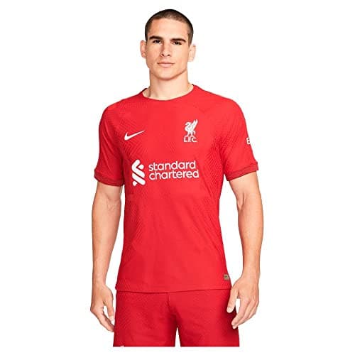 Image of NIKE Liverpool Home Match Shirt 2022/23-S Red