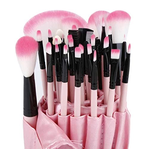 Image of 32pcs Professional Makeup Brushes Set Make Up Blush Eyeshadow Lip Eyes Brush Beauty Cosmetic Tools Kit(D)