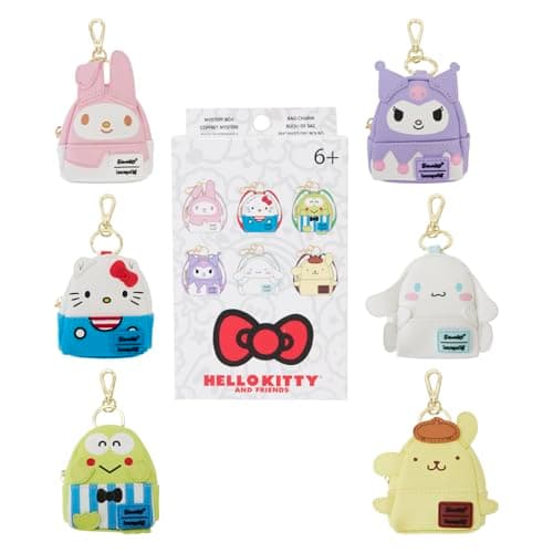 Image of Funko Sanrio - Hello Kitty Classic Mystery Backpack Charm - Styles Vary - Cute & Collectable for Backpacks & Bags - Gift Idea - Official Merchandise