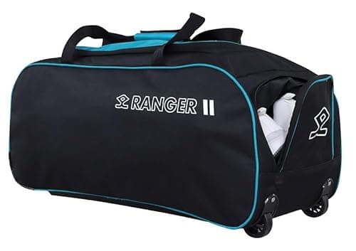 Image of Shrey Ranger Wheelie Bag -Black & Blue