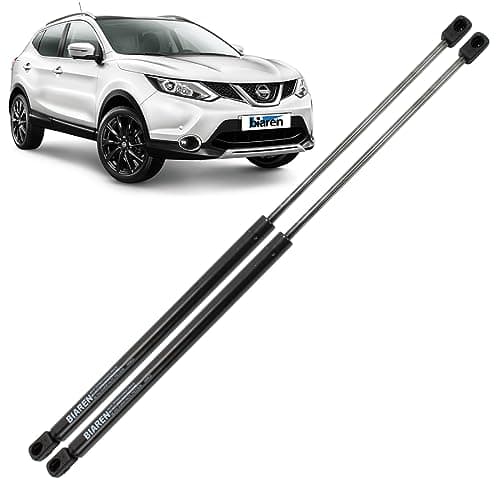 Image of BIAREN 2x Rear Tailgate Boot Gas Struts For Nissan Qashqai J11 2013-2019 Lift Support System 425 (N) 530 MM 90450-4EA0A 90450-4EA1A