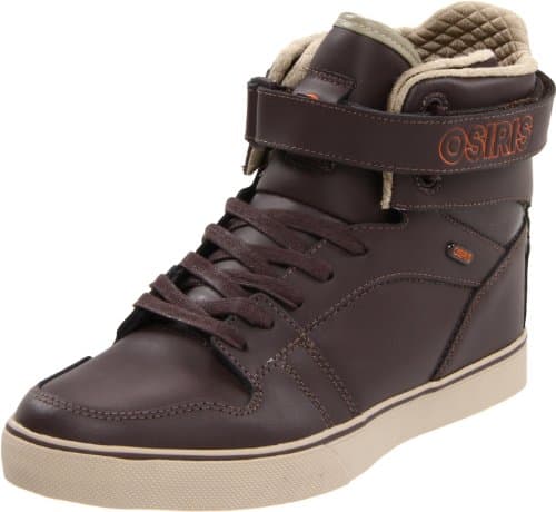 Image of Osiris Men's Rhyme Remix Brown/Tan/Quilt Trainer 1244-1427 9 UK