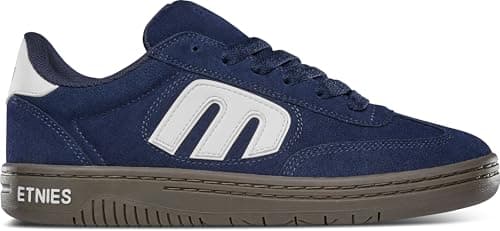 Image of Etnies LOCUT Skate Shoes - Classic Low-Top Vulcanized Skateboarding Sneaker - Navy/White/Gum - 11