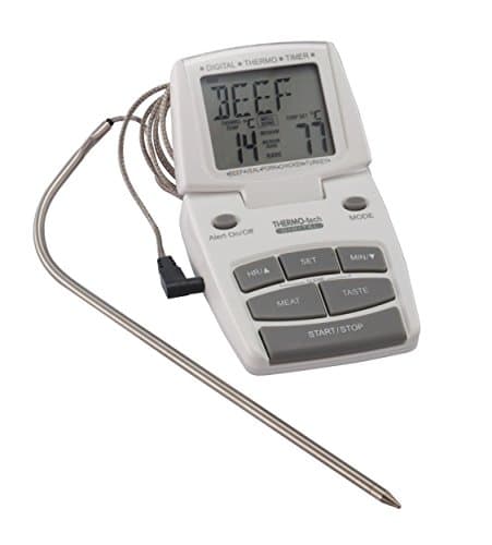 Image of MasterClass Digital Meat Thermometer and Cooking Timer