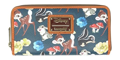 Image of Loungefly x Disney Bambi and Friends Zip Around Wallet