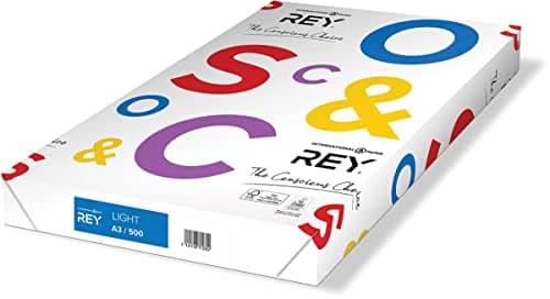 Image of Rey Light FSC White Printer Paper 75gsm A3 500 Sheets