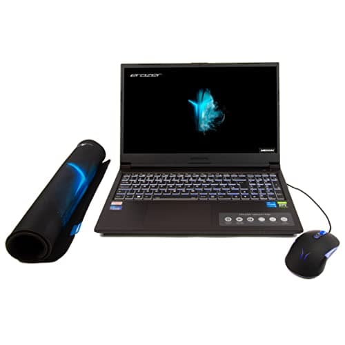 Image of Medion ERAZER Deputy P30 Intel Core i5-12500H 16GB 512 GB NVIDIA GeForce RTX 3060 15.6" FHD 144Hz 300 Nit Gaming Laptop Bundle - Mouse And Mousepad, 30035122, Black