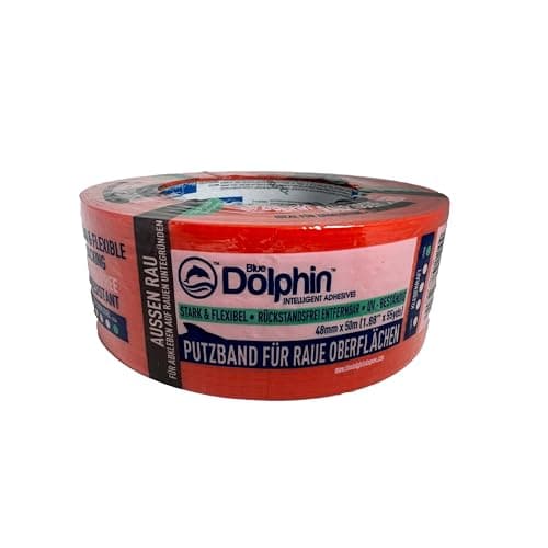 Image of Plaster duct tape for rough surfaces Orange - 48mm x 50m