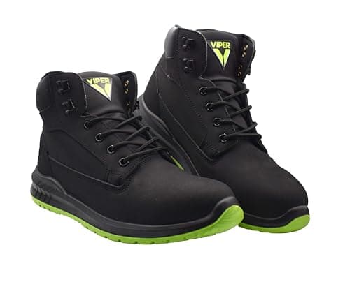Image of Scan Viper SBP Rated Safety Work Boot, Steel Toe Cap, Slip Resistant Soles, Protective Shoe, Size UK 11 EUR: 46