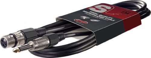 Image of Stagg 10ft. Standard Mic Cable - XLR / Phone Plug