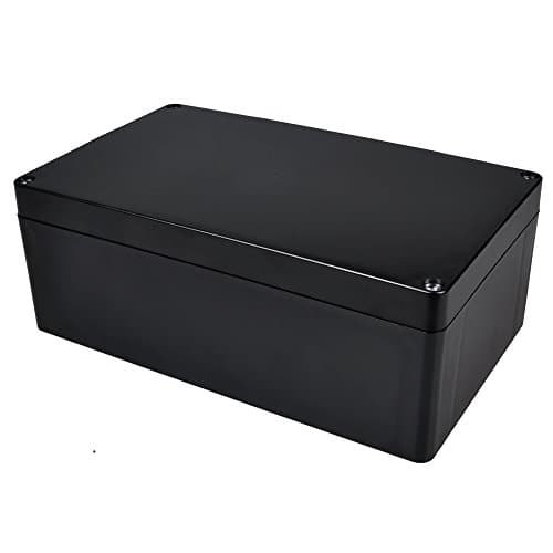 Image of Therpin DIY Waterproof Electronic ABS Plastic Project Junction Box Enclosure 200mm x 120mm x 75mm (Black)